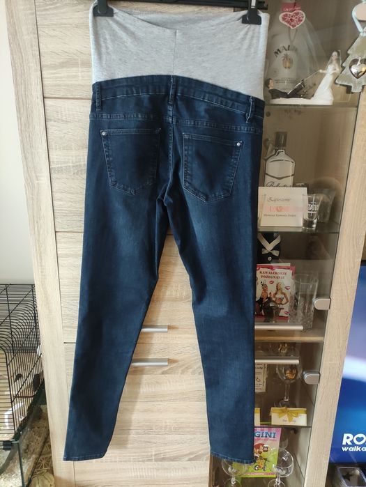 Spodnie ciążowe na gumce