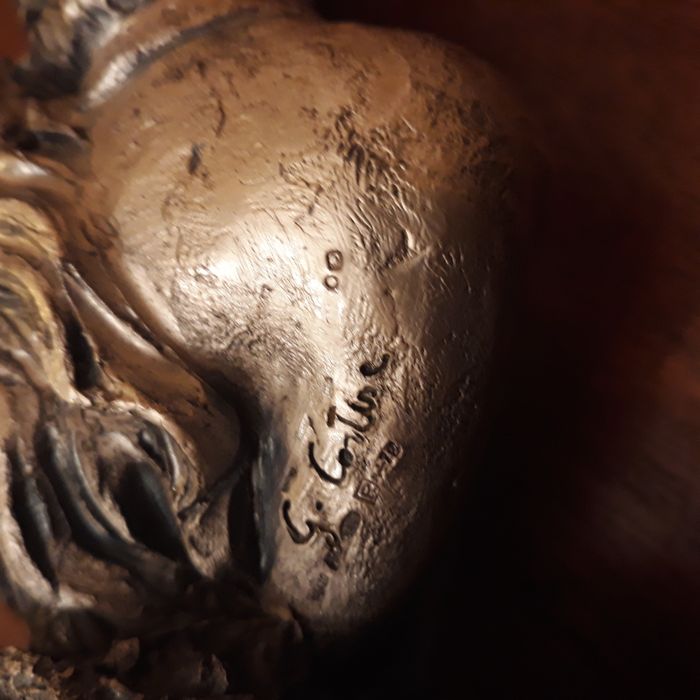 Peças em prata laminada italiana