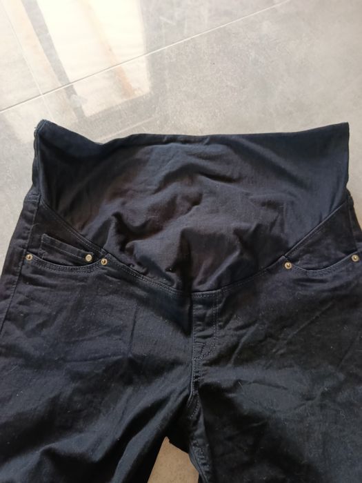 Jeansy ciążowe h&m