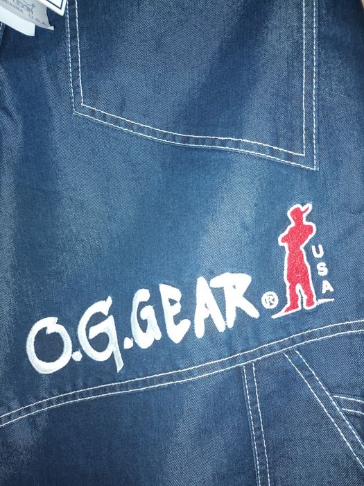 Calça ganga vintage baggy