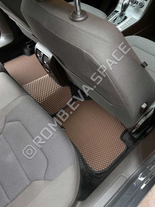 2 ЛОГО В ПОДАРУНОК / EVA Коврики ЕВА Volkswagen Skoda Audi BWM Seat