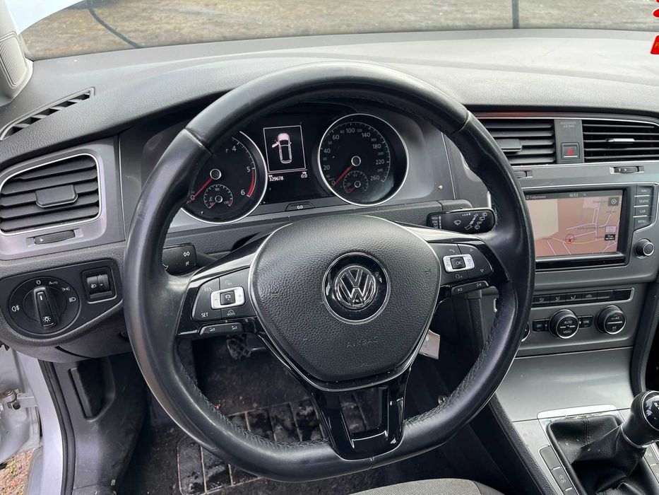 kierownica skórzana multifunkcja radar tempomat vw golf vii 7 5g0