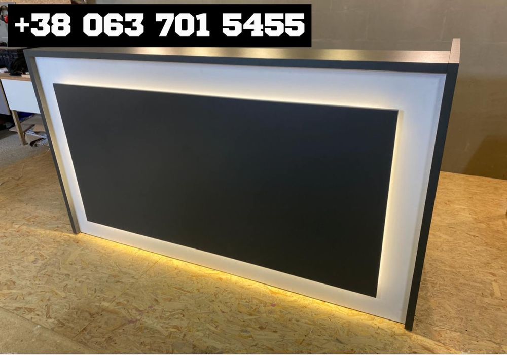 АКЦІЙНА ЦІНА‼️Нова барна стійка Сапфир / барные стойки + LED підсвітка