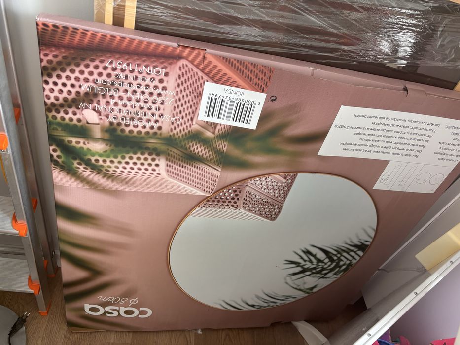 Espelho ‘Casa’ nunca retirado da caixa 80cm