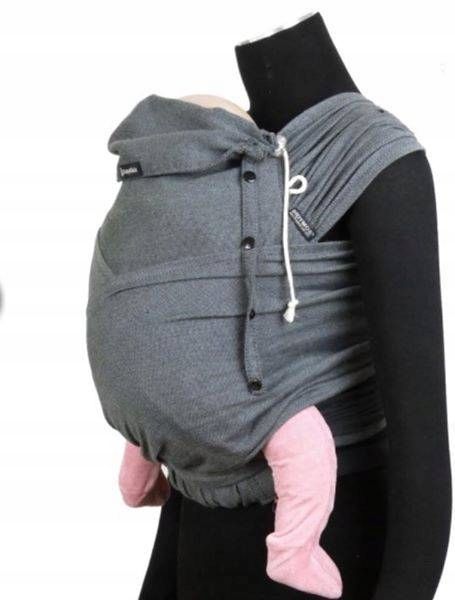 Nosidełko Miękkie Didymos Didyklick Szare 3-20 Kg