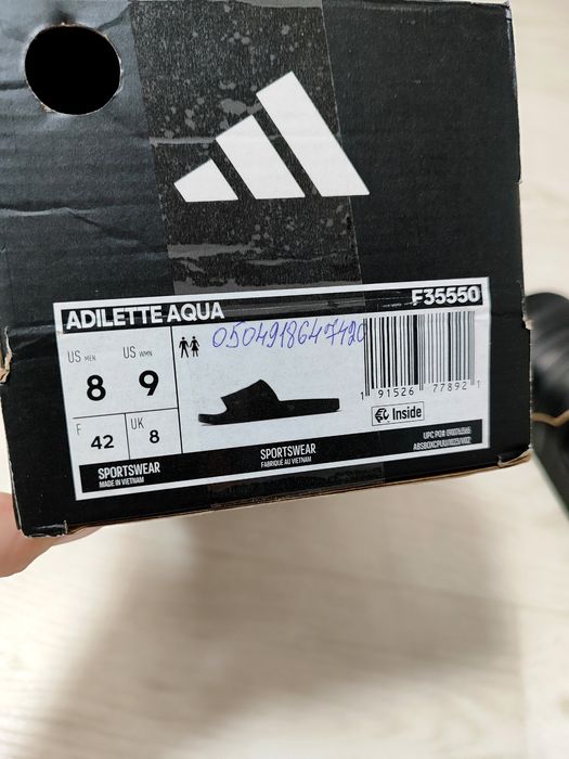 Шльопанці Adidas Adilette aqua