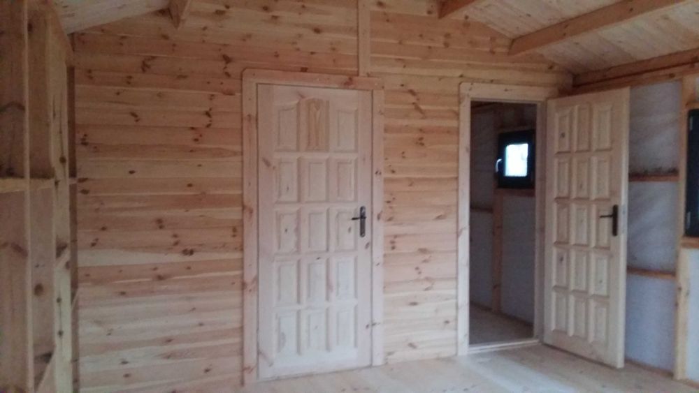 domek letniskowy,parterowy,7mx5m, 35m2,drewniany,szkieletowy