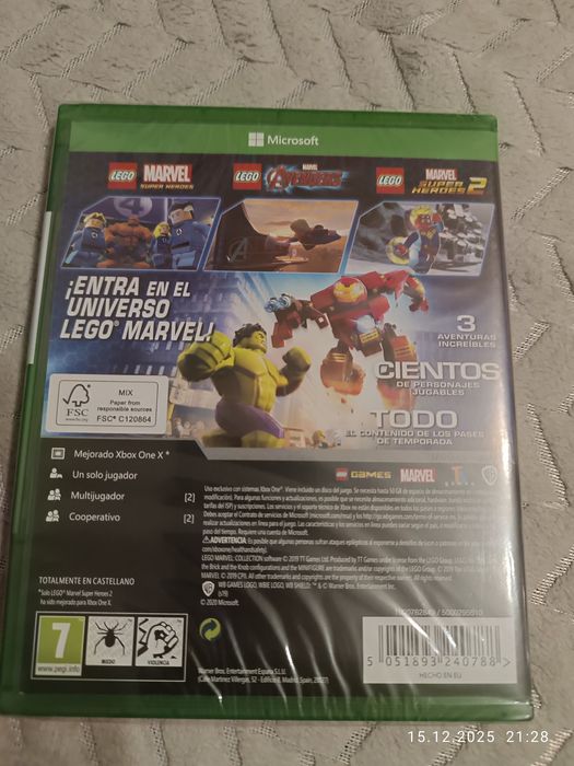 Xbox one LEGO Marvel collection 3 w 1