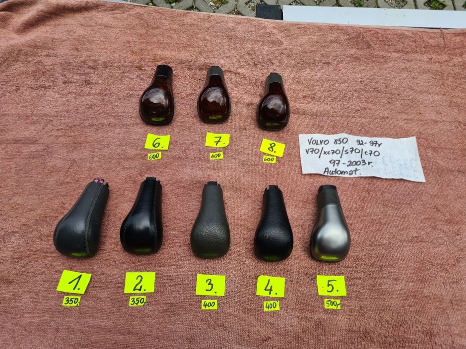 Volvo 850 v70 s70 c70 xc70 gałka zmiany biegów automatyczna