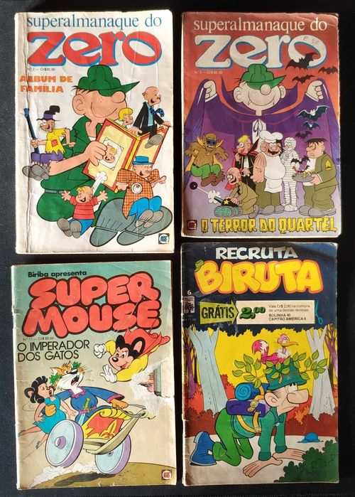 Revistas antigas de Banda Desenha Juvenil (restantes)