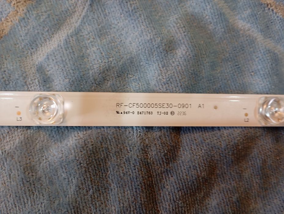 Barras led de retroalimentação