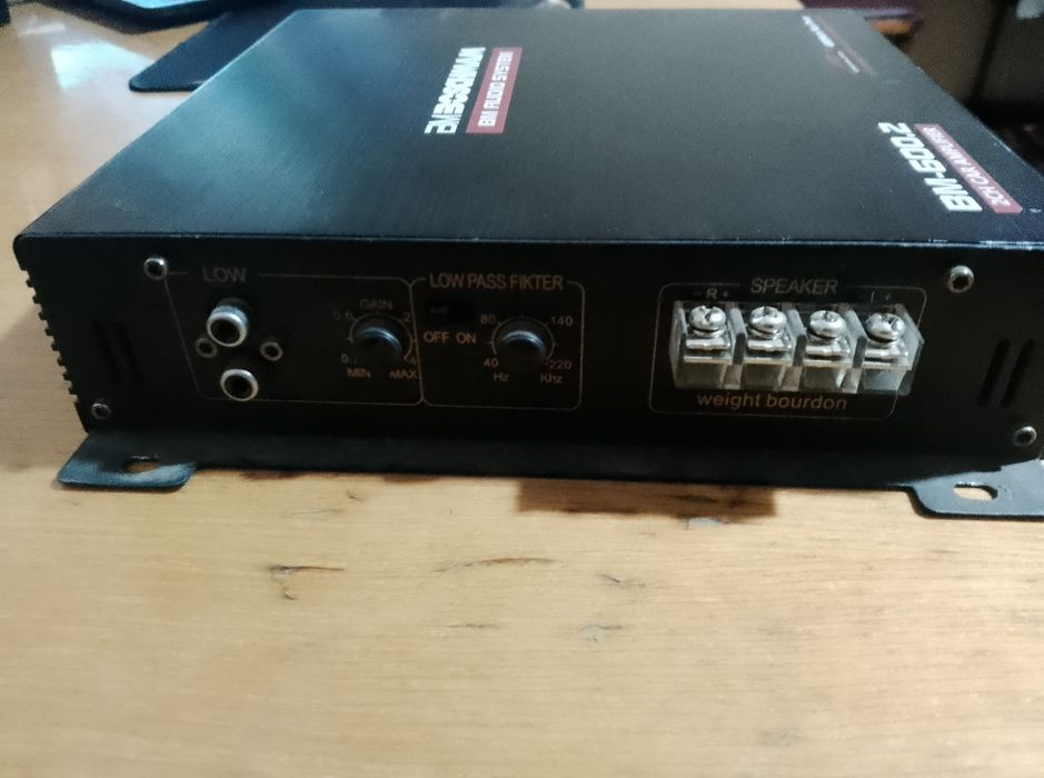 Підсилювач звуку boshman 600.2