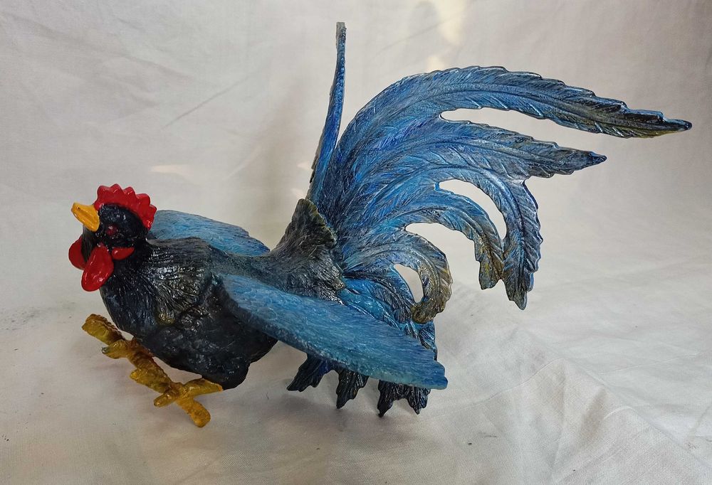 Par Galos Luta Coloridos Metal