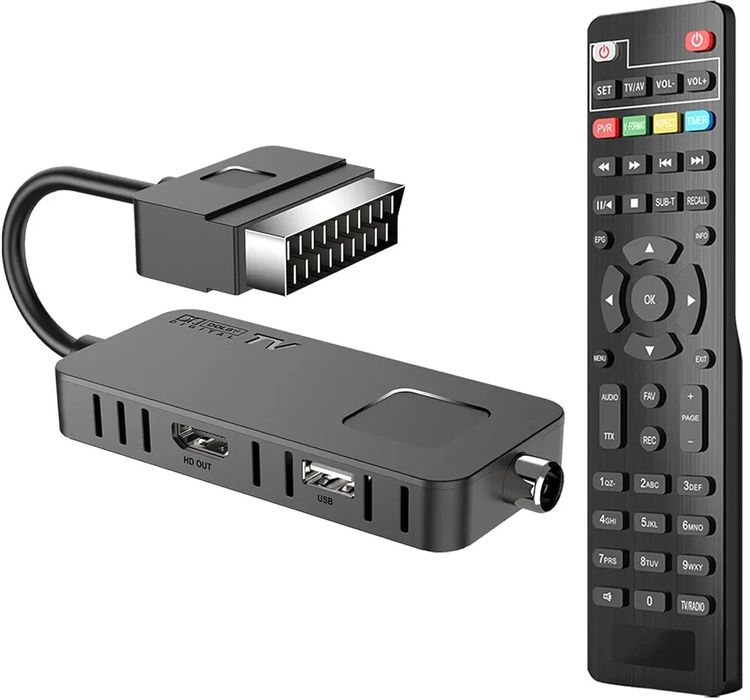 DVB-T2 Dekoder cyfrowy USB WiFi