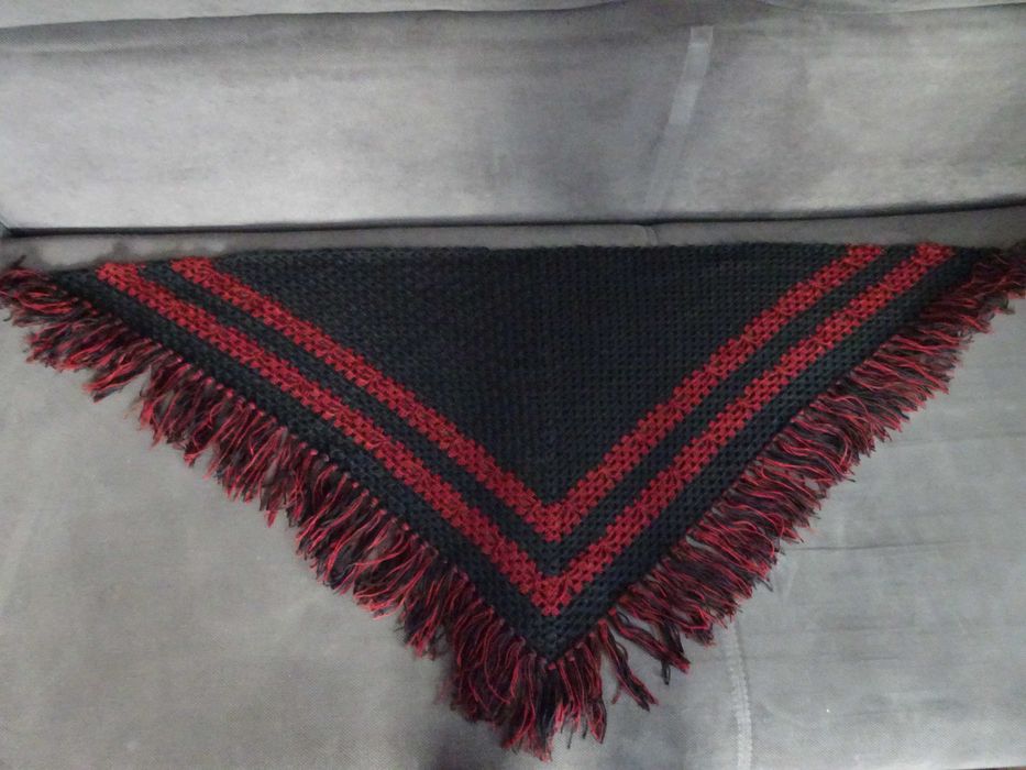 chusta szydełkowa hand made