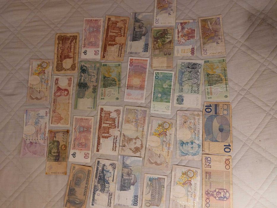 Notas europeias de colecção