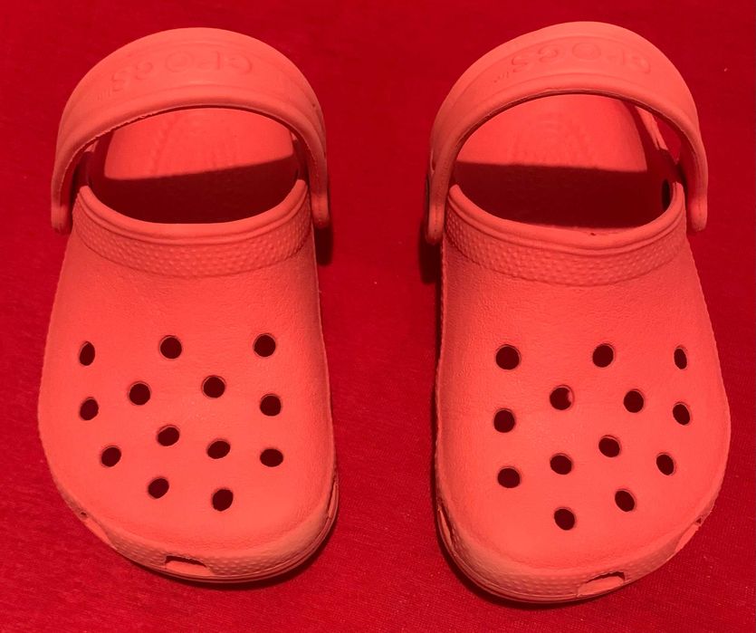 Оригинальные crocs кроксы р.с8/9, 15,6см(по точкам 14,6см)