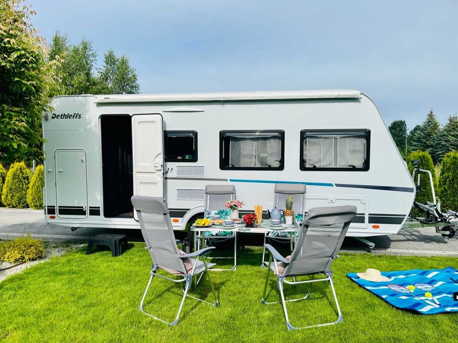 Przyczepa kempingowa Dethleffs C`Joy 480QLK, 2022r.