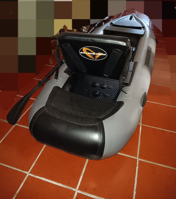 Kayak insuflável para pesca Savage Gear Highrider Kayak