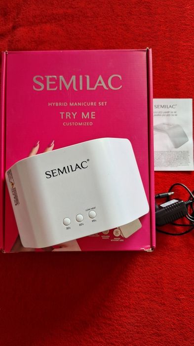 Lampa uv Led Semilac +gratisy