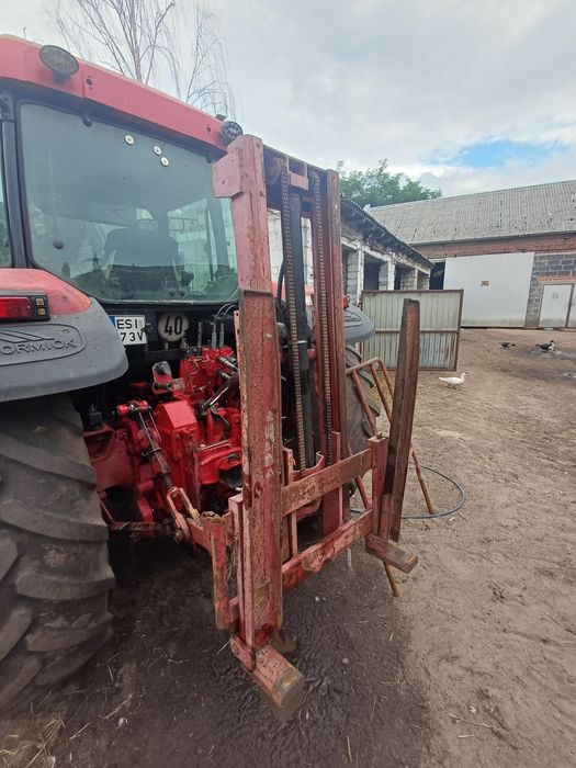 Widlak sztaplarka maszt karetka do ciągnika oryginał lekki