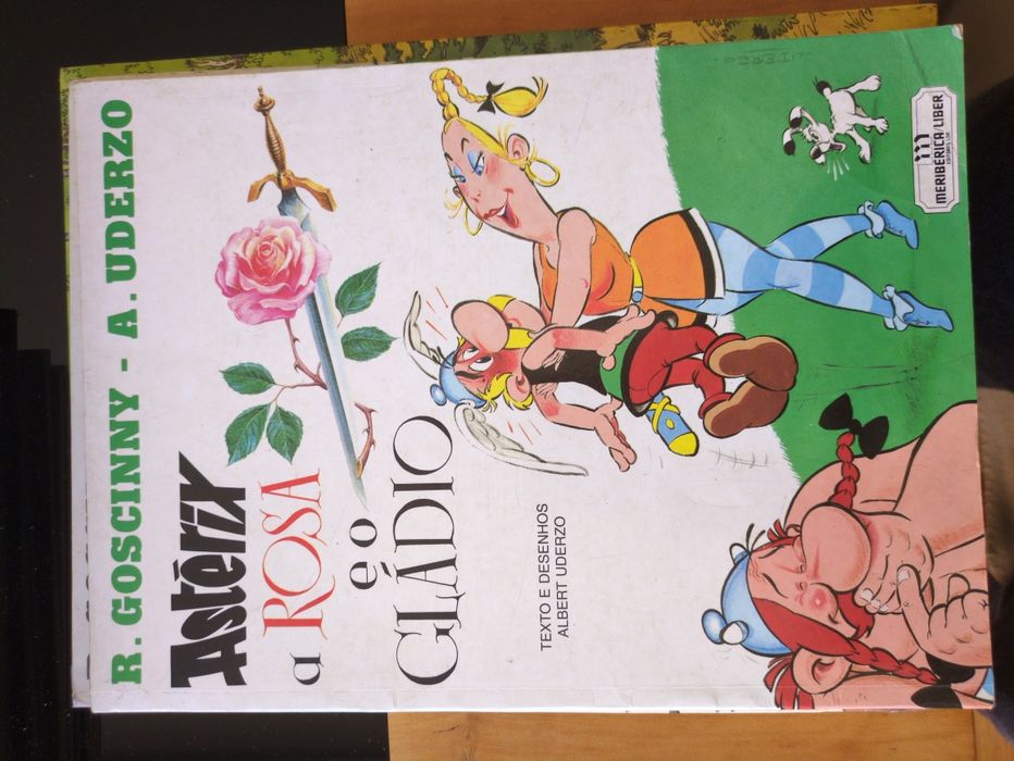 Astérix a Rosa e o Gládio de R. Goscinny e A.Uderzo