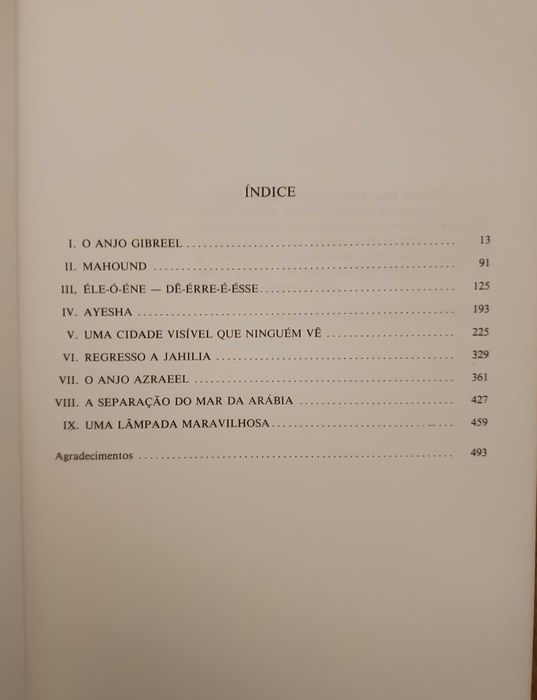 Salman Rushdie - Os Versículos Satânicos (portes incluídos)