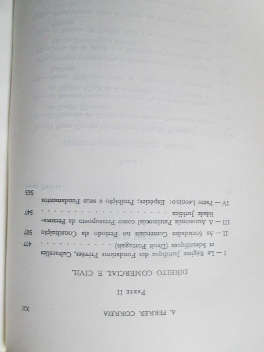 Estudos Vários de Direito, de A. Ferrer Correia