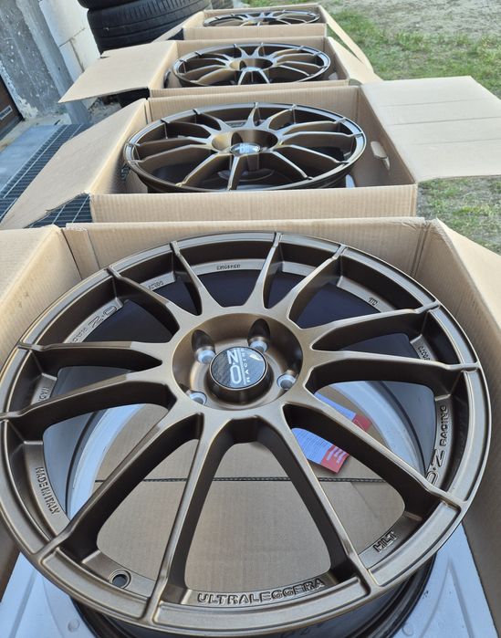 Felgi oz ultraleggera 19 5x112 audi a3 s3 vw golf 5 6 7 seat skoda rs