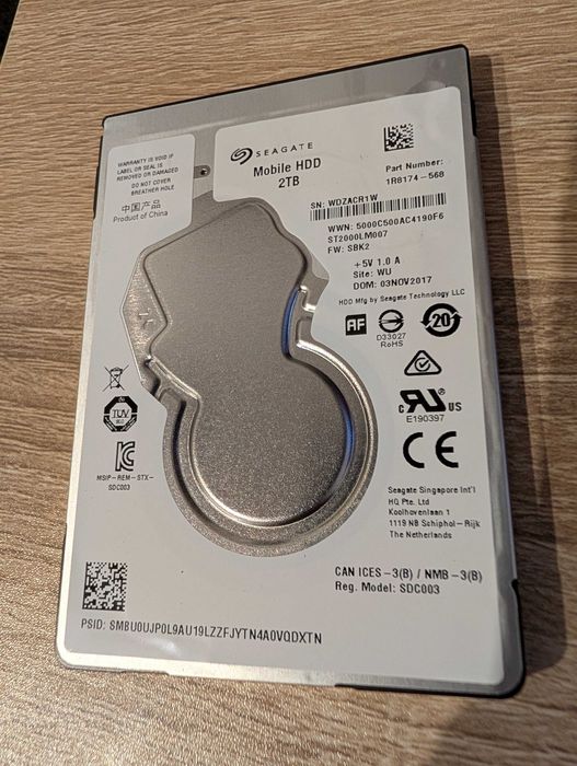 Dysk HDD Seagate 2,5" ST2000LM007 2TB