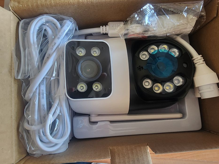 Camera de vigilancia rotativa 8 mp