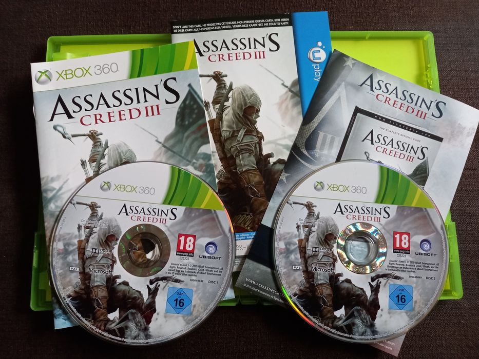 Gra Assassins Creed 3 na konsolę xbox 360