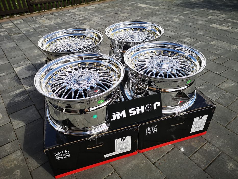 Felgi JR9 (BBS RS) 17" 7.5J 8.5J 10J 4x100 5x112 5x120