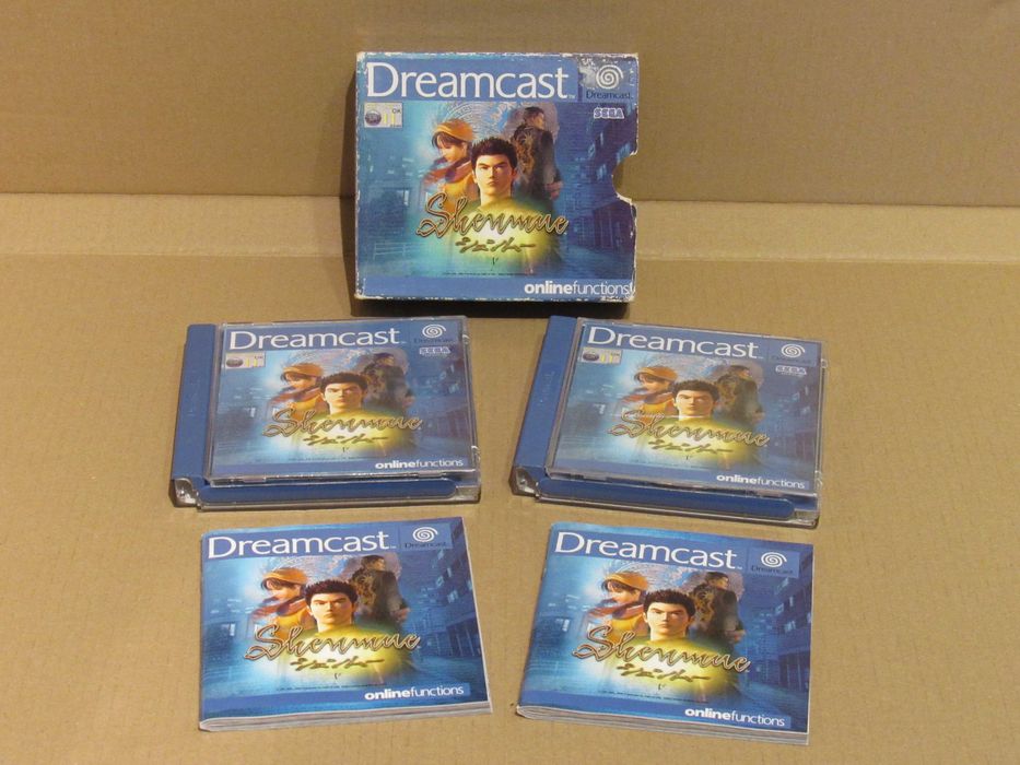 Jogo Sega Dreamcast Shenmue completo