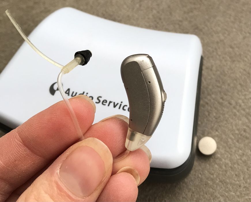 Audio Service Mezzo XS Заушный слуховой аппарат слуховий апарат