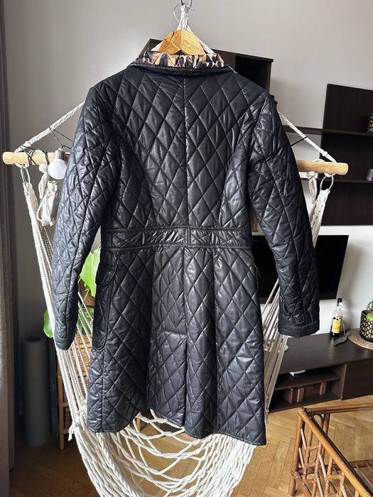 Roberto Cavalli kurtka plaszcz pikowany rozmiar 36 S