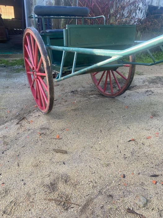 Charrete para cavalo