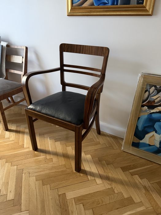 Fotel art deco po renowacji