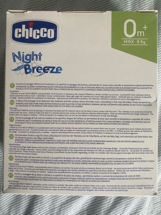 Capa de colchão respirável - next2me- Chicco