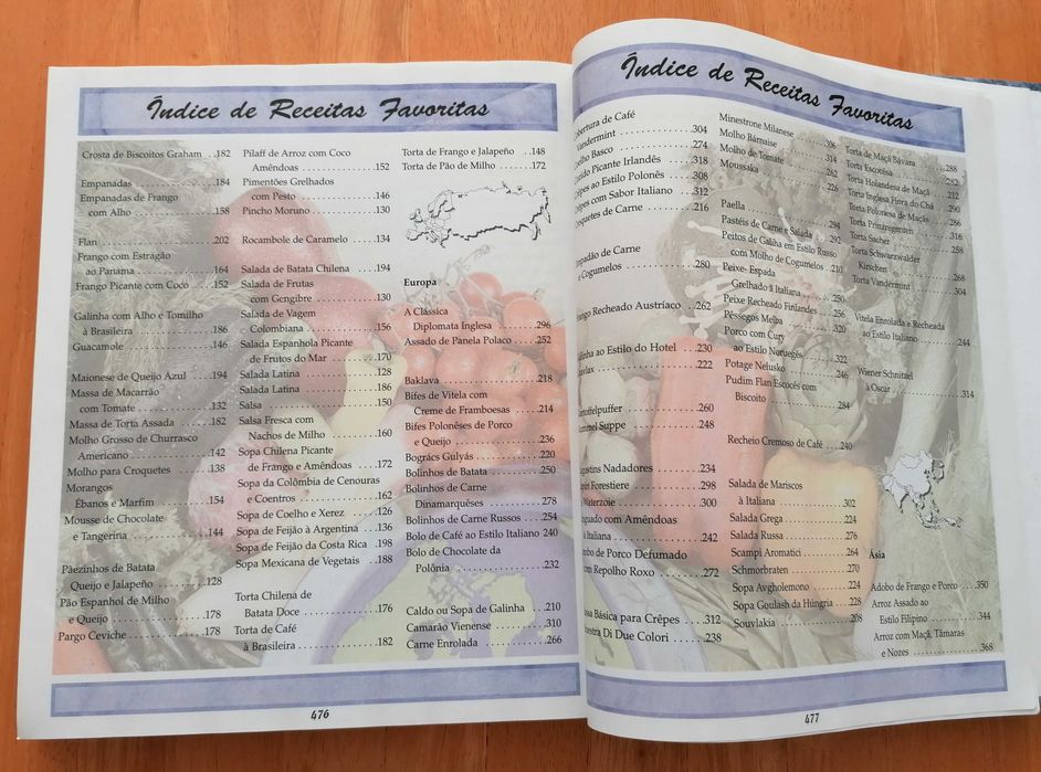 Livro de culinária