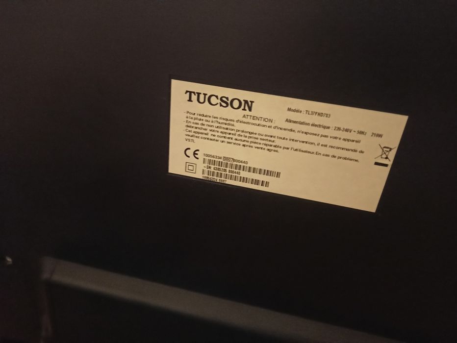 Televisão LCD 37 avariado