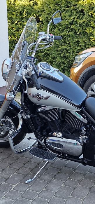 Kawasaki VN800 Vulcan Classic 1999r, piękny, nowe opony Cobra, dużo  dodatków. Po serwisie.