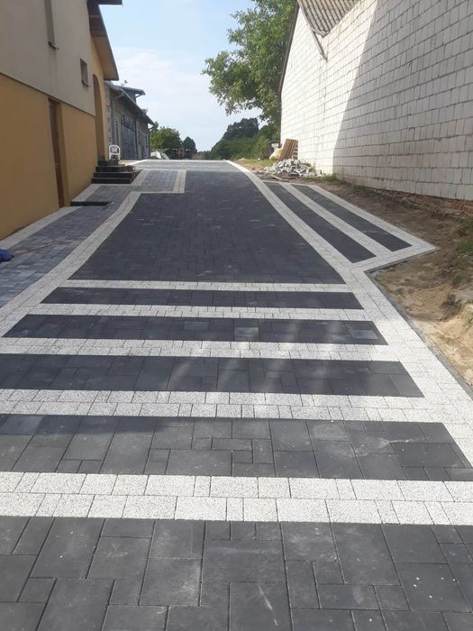 Kompleksowe usługi brukarskie, kosssk brukowa, układanie kostki brukow