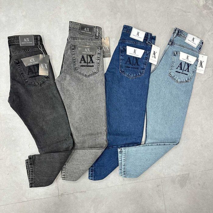 Класические джинсы прямые для мужчин (28-36)