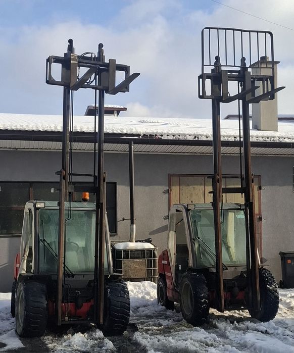 Wozek widłowy terenowy manitou 2szt perkins