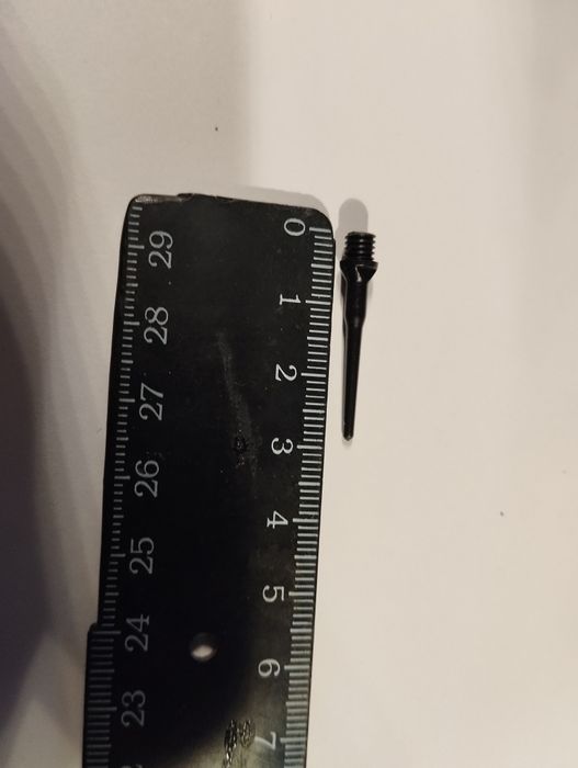 Наконечники Дартс ABC Darts Softtip Pentathlon - 25 мм, чорний