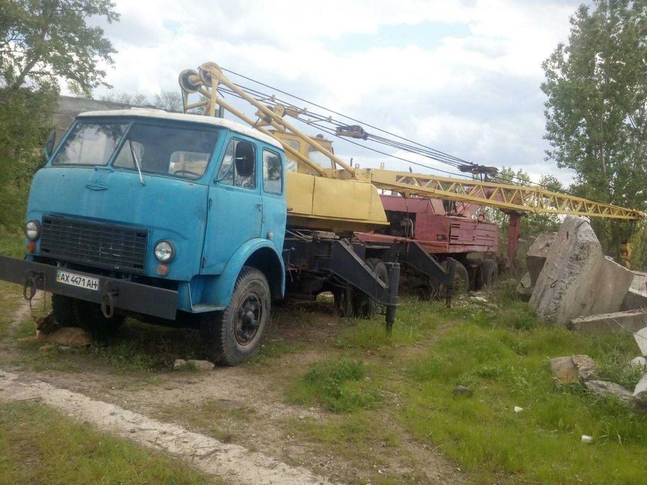 Автокран на базе Маз
