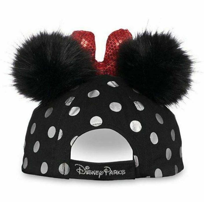 Нова кепки с помпоном, бантом  Disney mini Mouse
