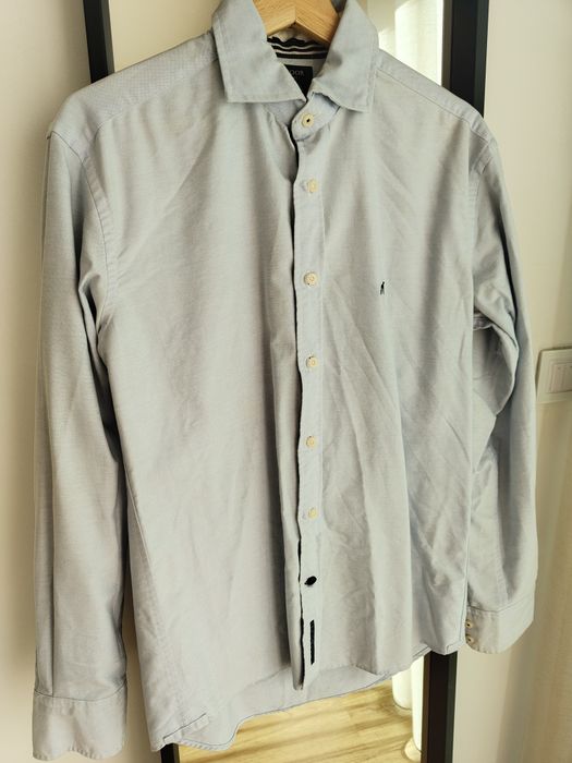 Camisa Sacoor azul Slim Fit