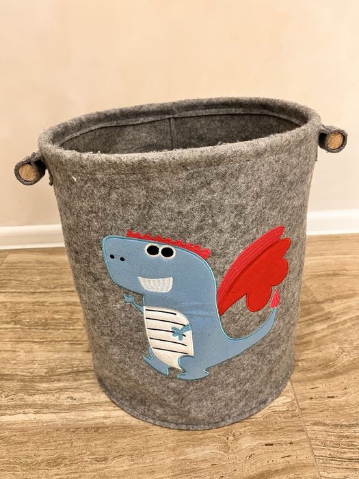 Дитячий ведикий кошик. Діаметр 33, висота 38